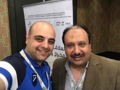 With dr. Hisham Jamal Aldinمع د. هشام جمال الدين
